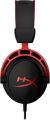 HyperX Cloud Alpha - Gaming Headset, Dual Chamber Drivers, Legendary Comfort, Aluminum Frame, Detachable Microphone, Works on PC, PS4, PS5, Xbox One/ Series X|S, Nintendo Switch and Mobile – Red ( WITHOUT BOX AMERICAN USED ). 