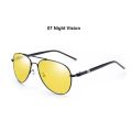 Luxury Men's Polarized Sunglasses Driving Sun Glasses For Men Women Brand Designer Male Vintage Black Pilot Sunglasses UV400. 
