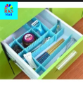 Pack of 6 Drawer Organizers, Drawer Dividers, Closet Organizer, Size 9.5 x 2.5 Inch home decor wardrobe short box clothes dividers plastic box for storage adjustable Drawer Organizer Board Storage Boxes. 