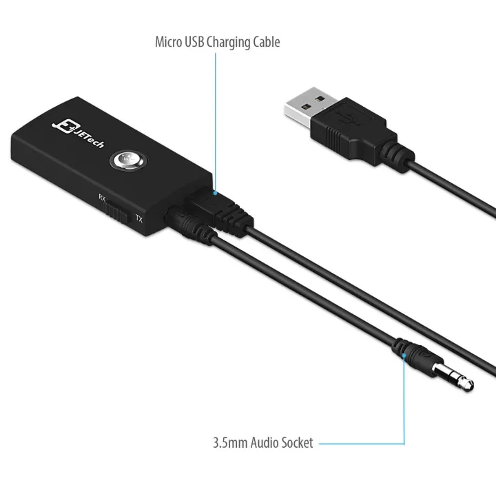 JETech%202-in-1%20Wireless%20Bluetooth%20Stereo%20Audio%20Receiver%20and%20Transmitter%20with%203.5mm%20Jack%20-%20Image%204