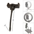 Universal Phone Holder Clip, 1/4 Screw Phone Holder, Phone Holder for Tripod, Live Mic Phone Clip, Sound Card Tray Phone Holder, Round Lamp Stand Phone Holder, Adjustable Phone Clip, Smartphone Holder 6cm-10cm, Tripod Phone Mount, Universal Mobile Device. 