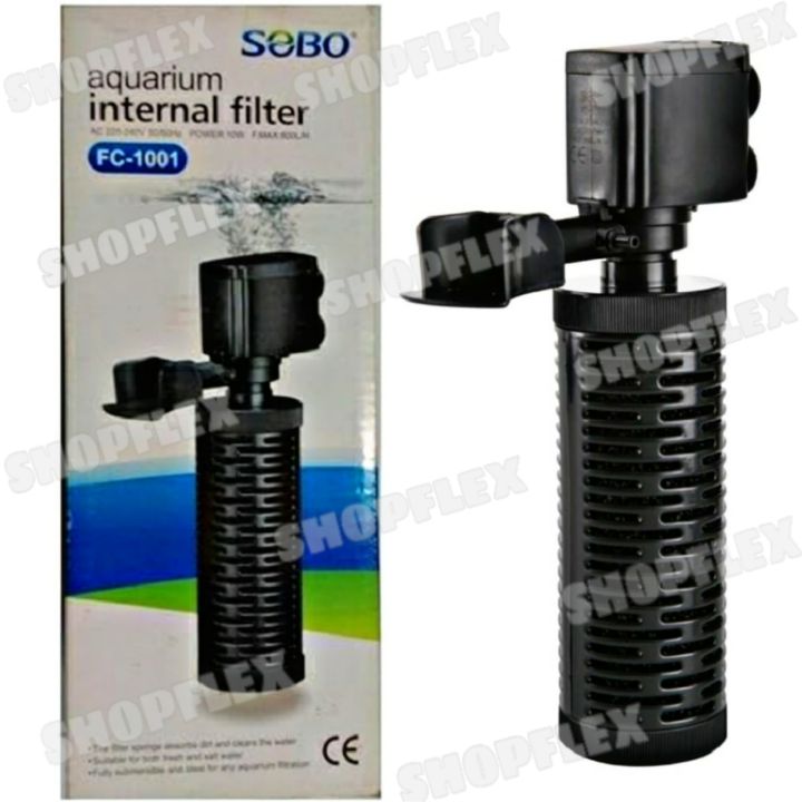 SOBO Aquarium Internal Filter FC-1001 (Power 10W, Output 800L/H)