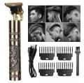 T9 Hair Clipper & Hair Trimmer Professional - Rechargeable Beard Trimmer & Styler - T Blade Titanium 0mm Cut Cordless - High Quality T9 Trimmer Shaver Hair Clipper For Men And Women. 