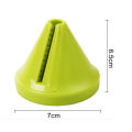 Cone-shaped Cheese Grater Effortless Stainless Steel Vegetable Grater Durable Kitchen Gadget for Shredding Ideal for Home Restaurant Use Effortless Shredding Tool. 