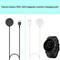 1m Magnetic Charging Cable Watch Magnetic Charger for Xiaomi Haylou RS3/LS04 Sport SmartWatch Bracelet Charger Adapter Acces. 