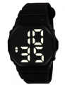 Classic Analogue Minimalist Round Black Dial Latest Generation Stainless Steel Linked Chain Black Strap Stylish Wrist Watch for Men and Boys - IIKBKMEN. 