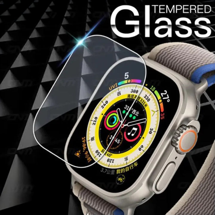 Tempered Glass Screen Protector for T800 Ultra 2 Smart Watch HD Glass Protective Film Cover for iwatch Ultra 49mm