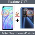 Realme C17 2 in 1 Combo Tempered Glass And Back Camera Protector. 
