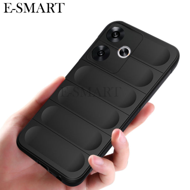 For Xiaomi Poco F6 Pro Case Waterproof Soft Anti Slip Wavy Silicone for Xiaomi Poco X6 Pro Phone Casing
