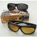 HD Vision Wraparounds - 1 Sunglass & 1 Night Vision Glasses. 