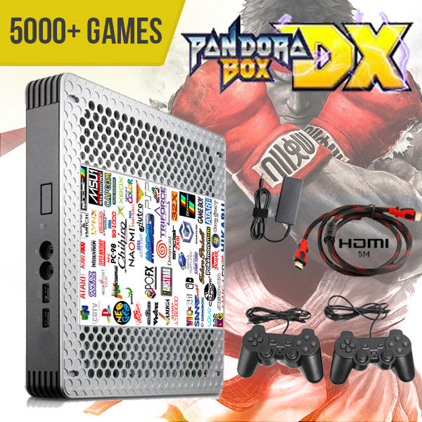Pandora box DX 5000+ Arcade Game Audio Kit HIVI Stereo Box Controller Set Wired Controller Power Adapter Speaker