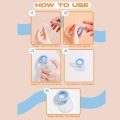 Toilet Accessories 2 PCS Toilet Lid Lifter, Toilet Seat Lifter Toilet Seat Handle Lifter Toilet Cover Lifter,Avoid Touching Toilet Cover Handle - White. 