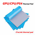 Thermal pad High quality 21W/mK 100x100mm Thermal conductivity CPU Heatsink Cooling Conductive Silicone Pad Thermal Pads. 