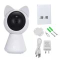 Hightech 1080P Cat kitty Camera 2MP Wireless IP Camera P2P Security Surveillance Night Vision IR Home Security Robot Baby Monitor. 