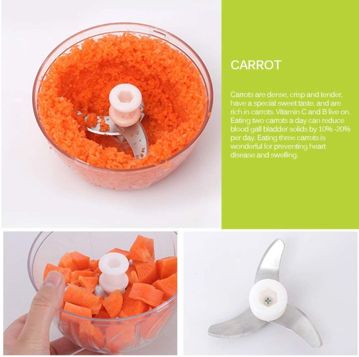 FREE%20DELIVERY%20Hand%20Pull%20Type%20Minced%20Multifunctional%20Manual%20Food%20Chopper%20Vegetable%20Chopper%20Speedy%20Chopper%20Easy%20To%20Deal%20Vegetables%20/%20Onions%20/%20Carrots%20/%20Garlic%20/%20Pepper%20/%20Meat%20/%20Puree%20/%20Salad%20/%20Pesto%20/%20Coleslaw%20Mini%20Turbo%20Chopper%20&%20Cutter%20-%20Image%208