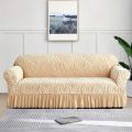 Zebra style velvet sofa cover for 3 seater 5 seater 6 seater and 7 seater sofa set, customise jumbo size- all color. 