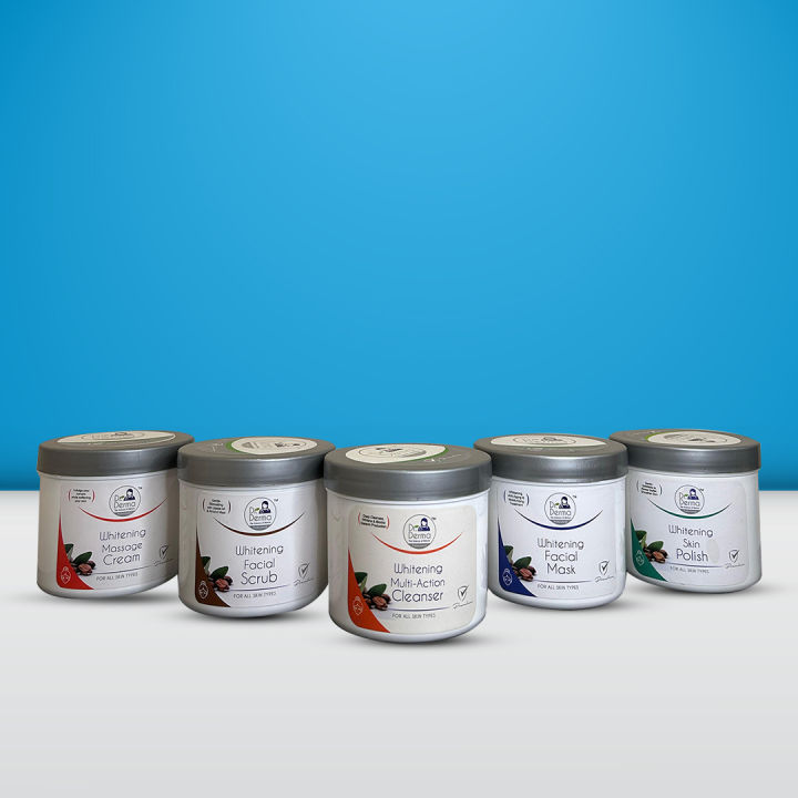 Dr. Derma  Facial Kit  Pack of 5 550 ML each.