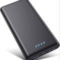 Portable Charger Power Bank 26800mah, Ultra-High Capacity Safer External Cell Phone Battery Pack Compact with High-Performance Cells & 2 USB Output, Smart Charge for Smartphone, Android, Tablet & etc. 