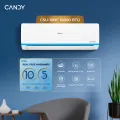 Candy By Haier 0.8 Ton Heat And Cool DC Inverter Split Air Conditioner White CSU 10HF Model Energy Saving Eco Friendly AC. 