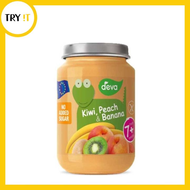 Deva%20Jar%20Kiwi,%20Peach%20&%20Banana%207+%20Months%20Baby%20Food%20-%20200gm%20-%20Image%202