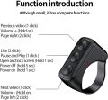 Vekesen TikTok Scrolling Ring Remote Control Kindle App Page Turner Bluetooth Camera Video Recording Remote TIK Tok Scrolling Ring for iPhone, iPad, iOS,Andriod. 