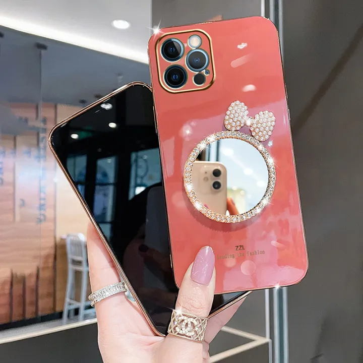 Maitus%20for%20Infinix%20Note%2012%20(G96)%20Back%20Cover%20Luxury%206D%20Plating%20Square%20Bumper%20Shiny%20Bowknot%20Makeup%20Mirror%20Soft%20Silicone%20Girls%20Cases%20Full%20Protection%20Mobile%20Phone%20Case%20-%20Image%208