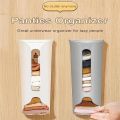 Trash Can Wall-Mounted Removable Plastic Garbage Bag Storage Box Punch-Free Kitchen Debris Sorting Plastic Bag Storage Box. 