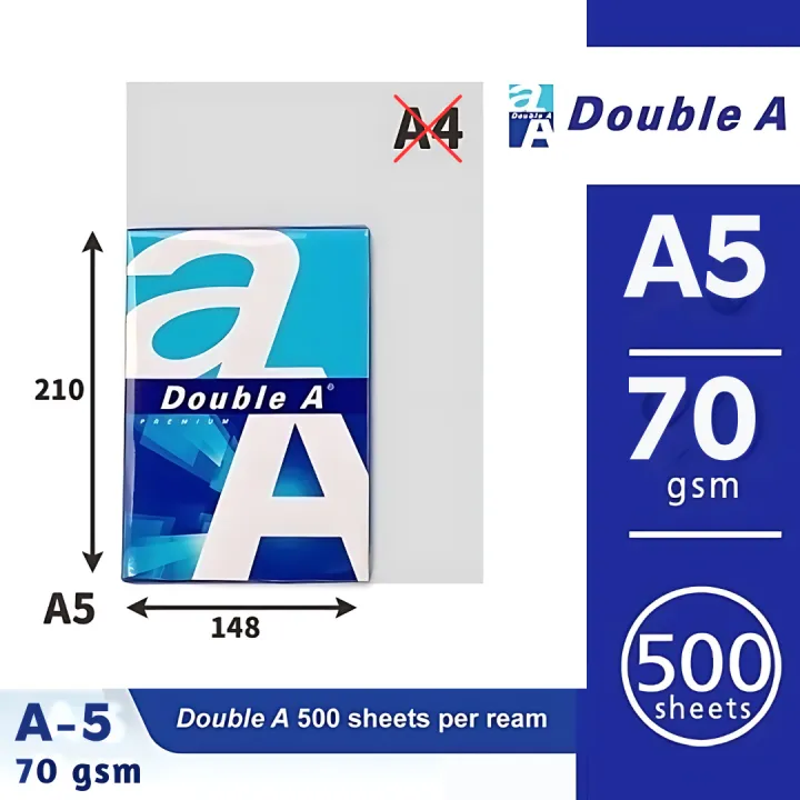 Double%20A%20Paper%20A5%20Size%2070%20gm%20-%20Image%202