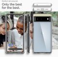 Spigen Ultra Hybrid Case Compatible with Google Pixel 6 - Crystal Clear. 