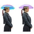 Foldable Umbrella hat Stylish Waterproof Portable Sunshade cap Outdoor Foldable headwear for Camping  Beach Outdoor activities Sun protection. 