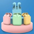 TWS I12 M19 Airpods Bluetooth Wireless Earbuds with Mic and Charging Case. 