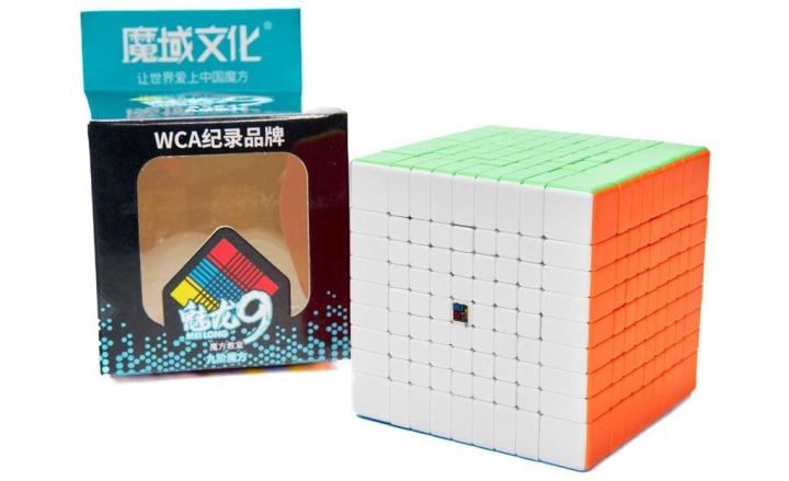 9x9 MFJS Meilong | Moyu 9x9 | Budget Speed Cube (Sticker Less)