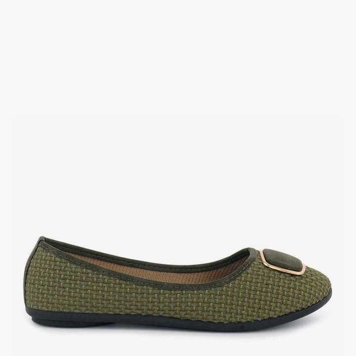 ECS%20Buckle%20Pumps%20Flat%20Pumps%20For%20Women%20-%20Image%202