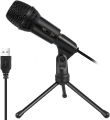 USB Condenser Microphone, 192Khz/24Bit PC Computer Condenser Mic for Recording, Gaming, Streaming, Voice Over, YouTube, Twitch, Skype, Compatible. 