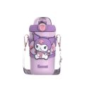 380Ml 316 Stainless Steel Thermos Cup Sanrio My Melody Kuromi Cinnamoroll Anime Figure Straight Drink Sippy Cup with Straps Gift. 