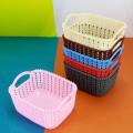 KIWI KNIT-KNOT 3 SIZE STORAGE RECTANGLE FRUIT BASKET COLOR RANDOM. 