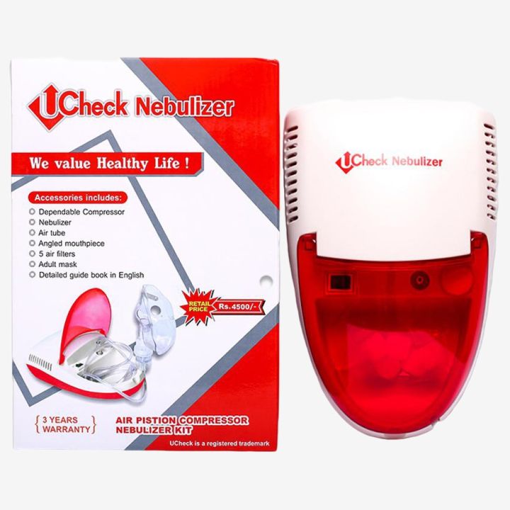 Ucheck Nebulize Machine for Infant, Children, and Adults with Nebulizer Mask