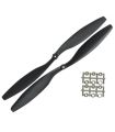 Pair of CW+CCW ABS 1245 Propeller 12x4.5 12 inches blade. 