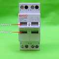 EVOO Breaker Type Changeover Double Pole 63A, 75A  Changeover Breaker for 2 Meters Changeover Switch Single Phase. 