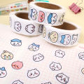 2Roll/Set Chiikawa Tape Roll Stickers Cartoon Cute Pvc Graffiti Style Transparent Stickers Handbook Decorative Stickers Student Writing Gift. 