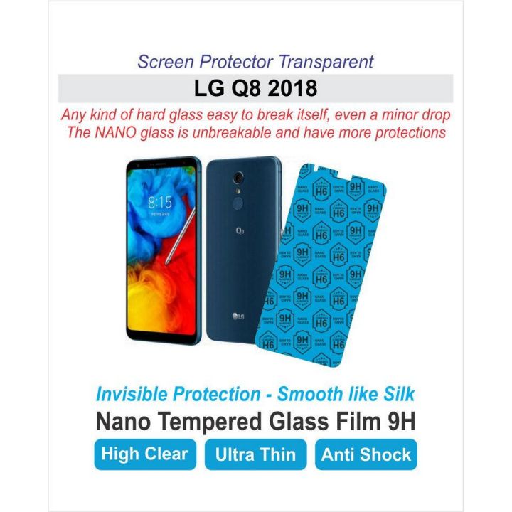 Lg Q8 (2018) - Screen Protector - Nano Glass