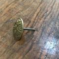 PACK OF 4 FURNITURE / DOOR NAILS DECORATIVE BRASS BRONZE / JEWELLERY / TREASURE BOX DECORATION. 