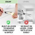 Premium Apple Corer and Slicer Tool Fruit Remover Pear Bell Pepper Coconut Pineapple Durable Kitchen Tool Portable App Cutter. 