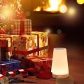Auxmir Night Light, LED Touch Bedside Table Lamp, Remote Control Dimmable Light with RGB Color Changing, USB Rechargeable, Portable Lamp for Baby, Kids, Bedroom, Living Room, Camping [Energy Class G]. 