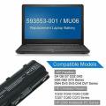 New Laptop 6 Cell Battery  for HP Pavilion DM4 G4 G6 G7 DV3-4000 DV5-2000 DV6-3000 DV7-6000 CQ42  Series   HSTNN- Q64C. 