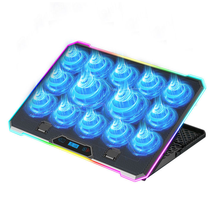 Brand New Ice Coorel 14 fans Cooling Pad with 10 RGB lighting modes