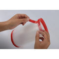 Door Hinge Protector Cover-1 x Door seam protection strip-Transparent & Red. 