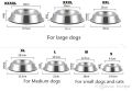 Basics Stainless Steel Dog Bowl. 