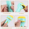 Hot Selling Projector Flashlight for Kids Early Childhood Educational Toy Birthday Gift Projector Torch for kids Multicolor. 
