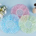 Waterproof Hair Shower Cap, Reusable Shower Hat Bath Caps With Elastic Band. 